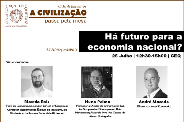 Produtividade e estagnação económica em debate no Círculo Eça de Queiroz