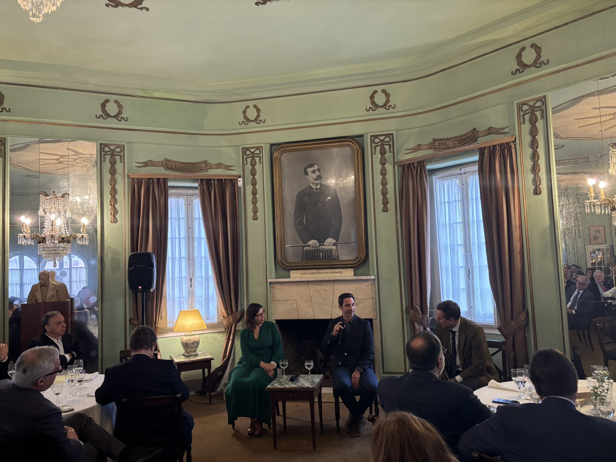 Para onde vai a cozinha portuguesa? José Avillez e Noélia Jerónimo debateram o futuro da cozinha portuguesa no Círculo Eça de Queiroz